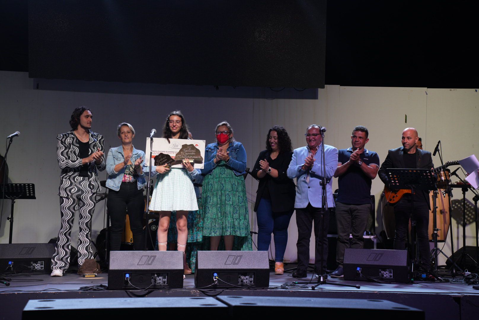 Evelyn González vence en el Festival de la Canción de Vallehermoso