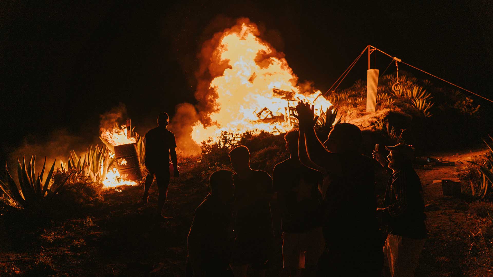 Bonfires of San Juan Vallehermoso